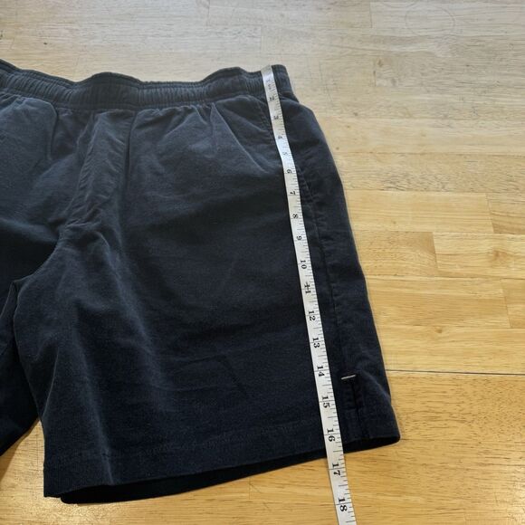 Goodlife Slim Fit Stretch Corduroy Black Short Elastic Waist Old Money Prep Lrg - Picture 13 of 13